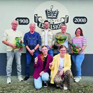 Excelsior eert elf jubilarissen tijdens algemene ledenvergadering