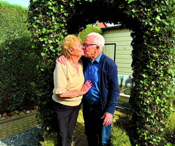 Herman en Truus Bouwman 60 jaar getrouwd