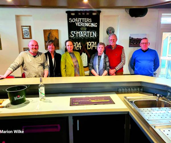 Goede Doelen Losser helpt Schuttersvereniging St. Märten Losser aan een nieuwe keuken