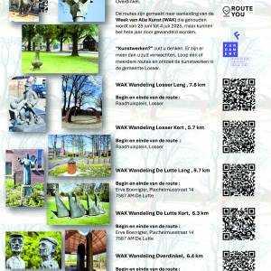 Week van Alle Kunst: kunstroutes