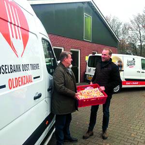 Half jaar lang Kaas oet Twente voor Voedselbank Oost Twente