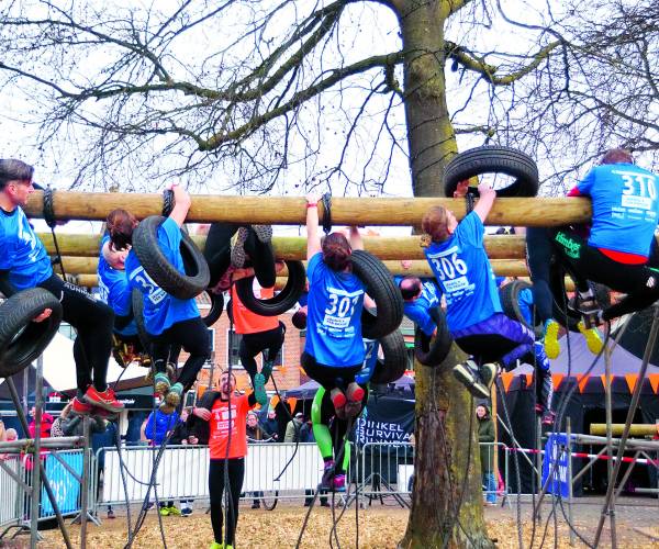 Tweede editie Dinkel Survivalrun groot succes met ruim zeshonderd deelnemers