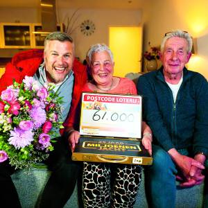 Nardie en Henri uit Losser zondagavond door Winston Gerschtanowitz verrast met 61.000 euro
