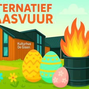 Alternatief paasvuur in Glane