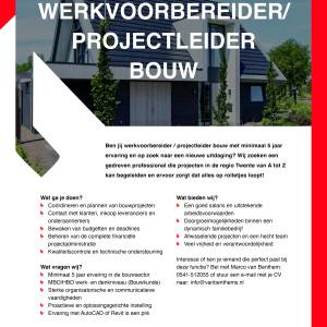 Vacature Van Benthem's