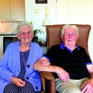 Echtpaar Wegman 60 jaar getrouwd: de vonk sloeg meteen over