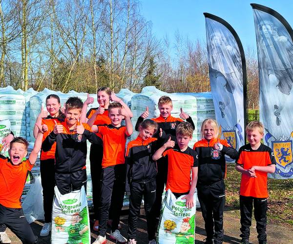 Potgrondactie kv Java groot succes door mooie weer
