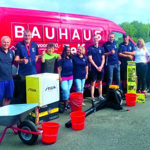 Bauhaus Hengelo helpt SV Losser na diefstal