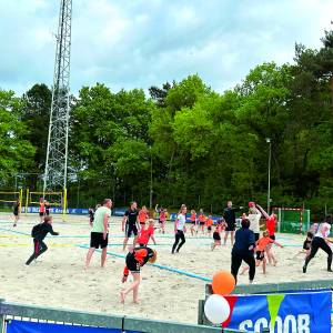 Geslaagde Kick Off Beach Handball