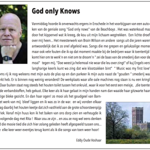 Column Eddy Oude Voshaar week 5