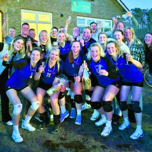 Lutheria dames 3 kampioen in de eerste klasse