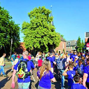 Zevenenvijftigste avondvierdaagse in Losser warm verlopen