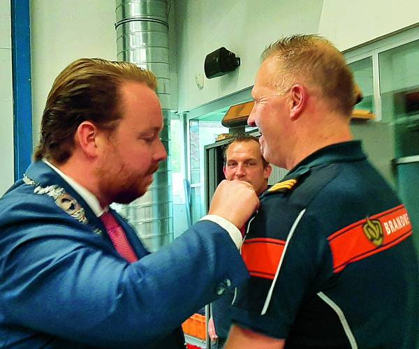 Brandweervrijwilligers in De Lutte vieren jubileum