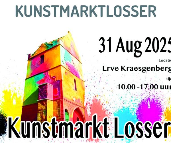 Kunstmarkt Losser 31 augustus