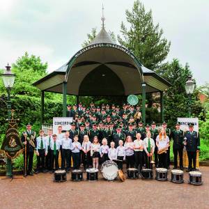 Muziekvereniging Concordia Overdinkel geeft traditioneel koepelconcert op 18 september