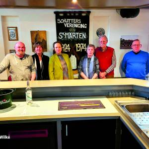 Goede Doelen Losser helpt Schuttersvereniging St. Märten Losser aan een nieuwe keuken